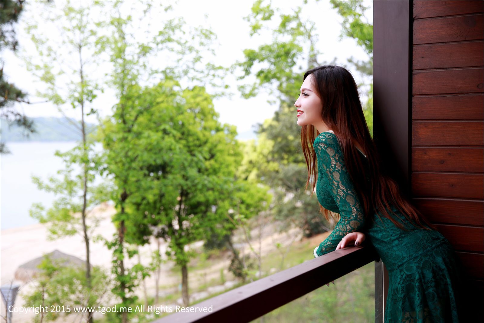 [TGOD推女神]2015.05.08 女神驾到 九江花源谷 青春女神鲁思羽 夏静镜